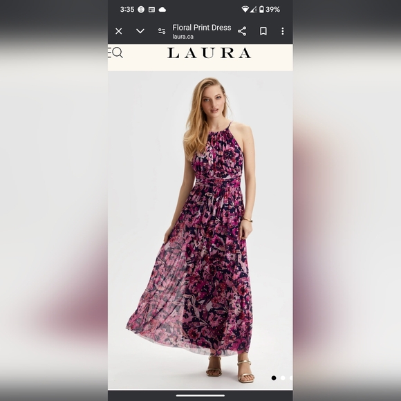 Laura Floral print dress - Picture 4 of 4